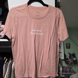 Zoe + Liv Pink Graphic T-Shirt